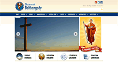 Desktop Screenshot of belthangadydiocese.com