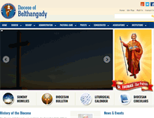 Tablet Screenshot of belthangadydiocese.com